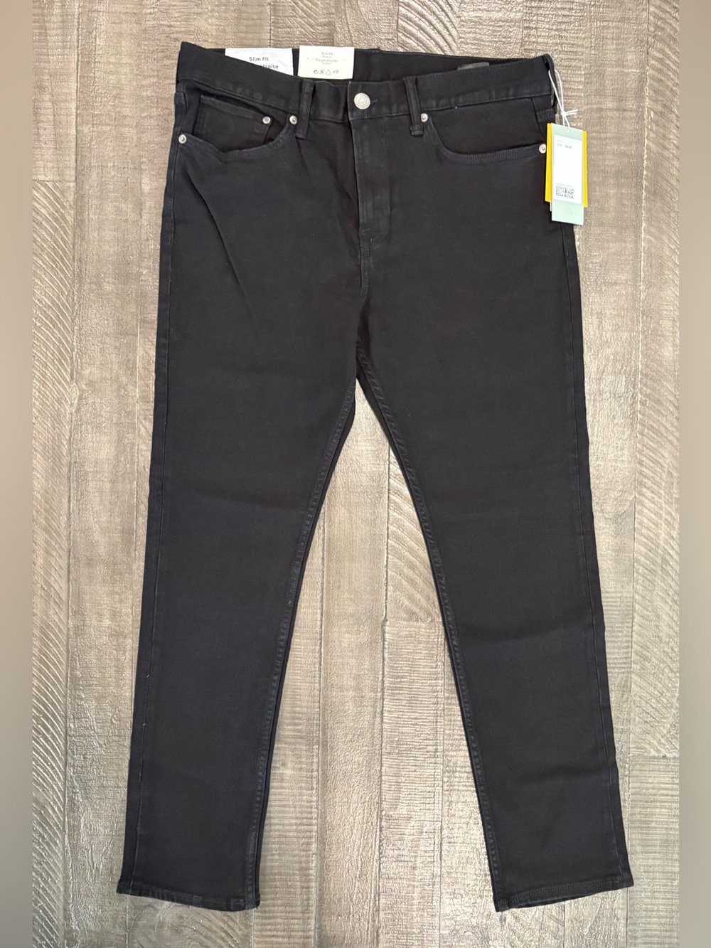 H&M Men's Black Slim Jeans Size 34/30